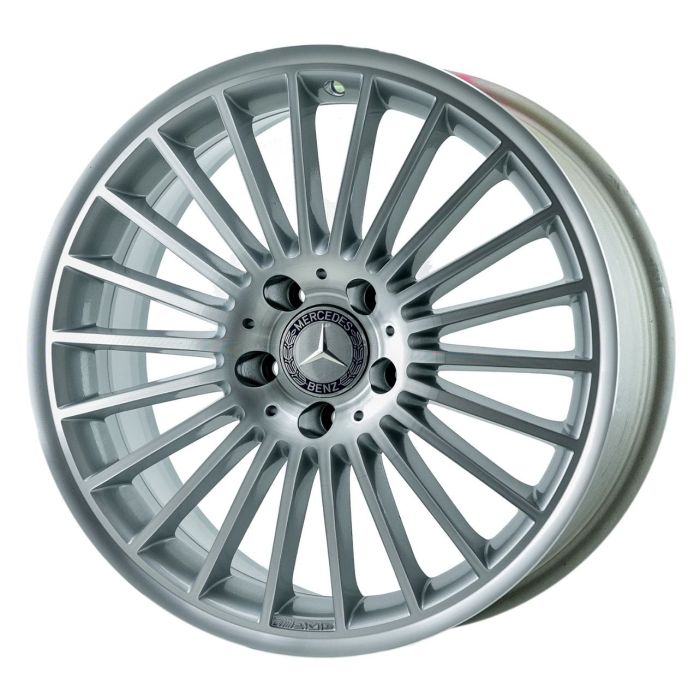 Mercedes-Benz SL55 Wheel Rim Machined Silver 65283 (R) Stock Factory OEM Replacement