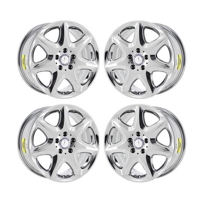 Mercedes-Benz S430 Wheel Rim PVD Bright Chrome 65307 Stock Factory OEM Replacement