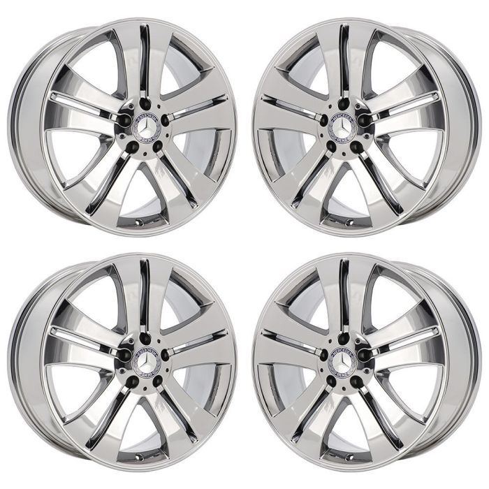 Mercedes-Benz GL450 Wheel Rim PVD Bright Chrome 65425 Stock Factory OEM Replacement
