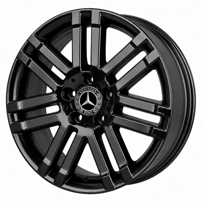 Mercedes-Benz C300 Wheel Rim Gloss Black 65522 (F) Stock Factory OEM Replacement
