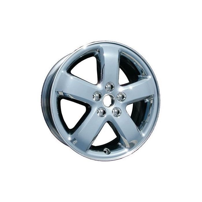 Chevrolet Malibu Wheel Rim Machined Chrome Clad 6584 Stock Factory OEM Replacement