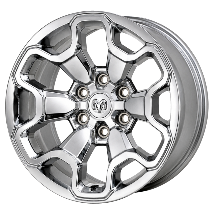 Dodge Ram 1500 Wheel Rim PVD Bright Chrome ALY66002 Stock Factory OEM Replacement