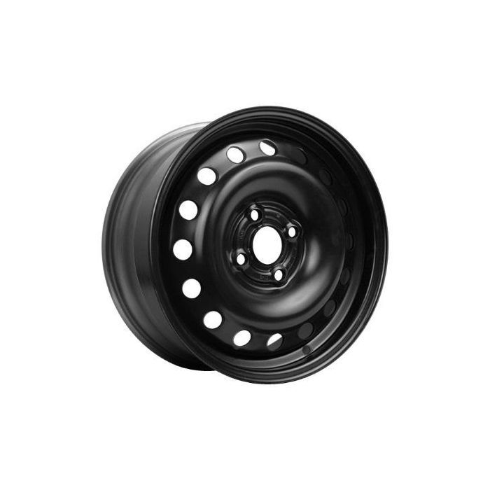Chevrolet Aveo Wheel Rim Black Steel 6624 Stock Factory OEM Replacement