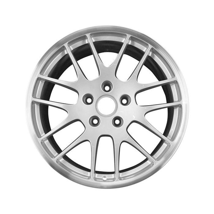 Porsche Panamera Wheel Rim Machined Lip Silver 67390 (F) Stock Factory OEM Replacement