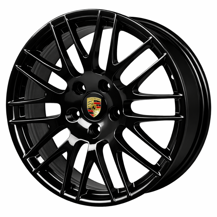 Porsche Cayenne Wheel Rim Gloss Black 67487 Stock Factory OEM Replacement
