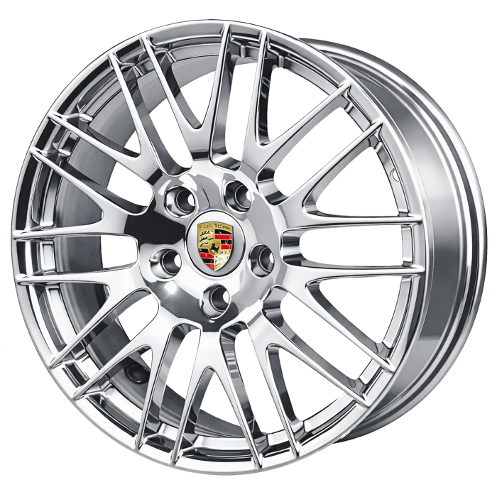Porsche Cayenne Wheel Rim PVD Bright Chrome 67487 Stock Factory OEM Replacement