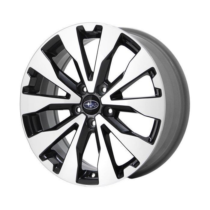 Subaru Outback Wheel Rim Machined Black 68826 Stock Factory OEM Replacement