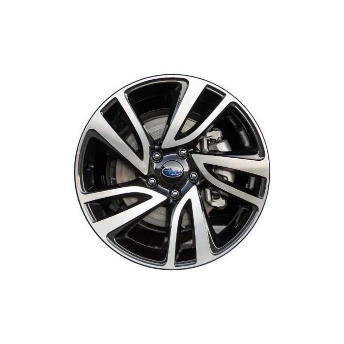 Subaru Legacy Wheel Rim Machined Black 68843 Stock Factory OEM Replacement