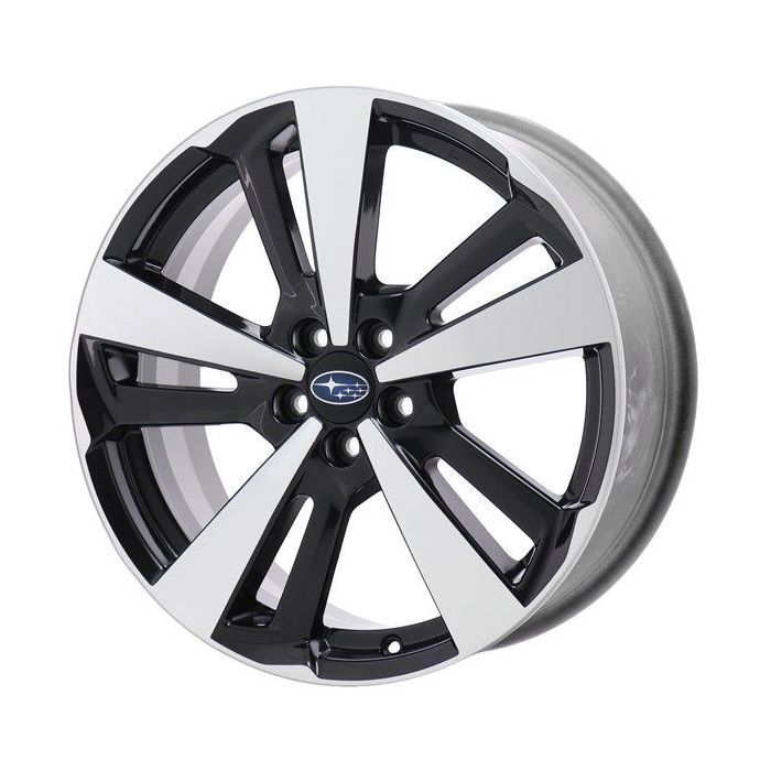 Subaru Impreza Wheel Rim Machined Black 68848 Stock Factory OEM Replacement