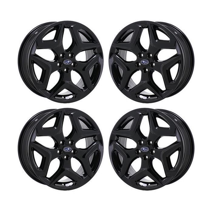 Subaru Crosstrek Exchange Wheels Set of 4-Exchange Rims Set of 4 Gloss Black 68857
