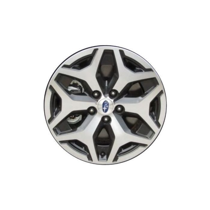 Subaru Forester Wheel Rim Machined Black 68866 Stock Factory OEM Replacement
