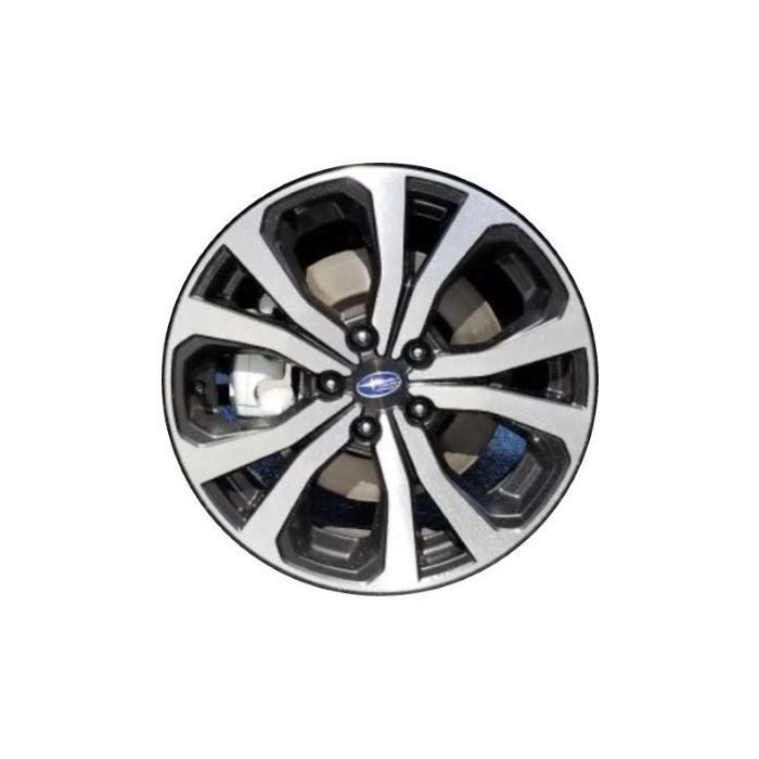 Subaru Forester Wheel Rim Machined Black 68869 Stock Factory OEM Replacement