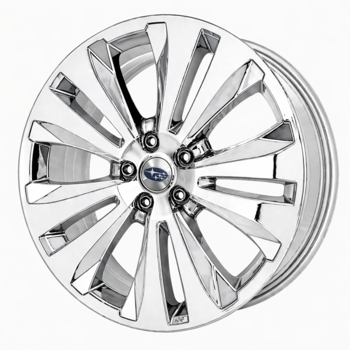 Subaru Ascent Wheel Rim PVD Bright Chrome 68872 Stock Factory OEM Replacement