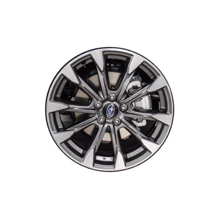 Subaru Impreza Wheel Rim Machined Charcoal 68877 Stock Factory OEM Replacement