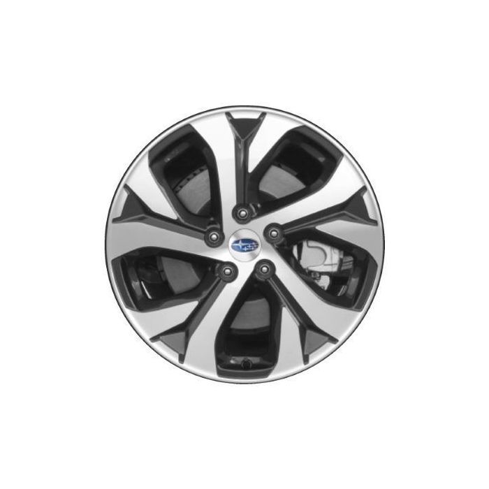 Subaru Outback Wheel Rim Machined Grey 68883 Stock Factory OEM Replacement