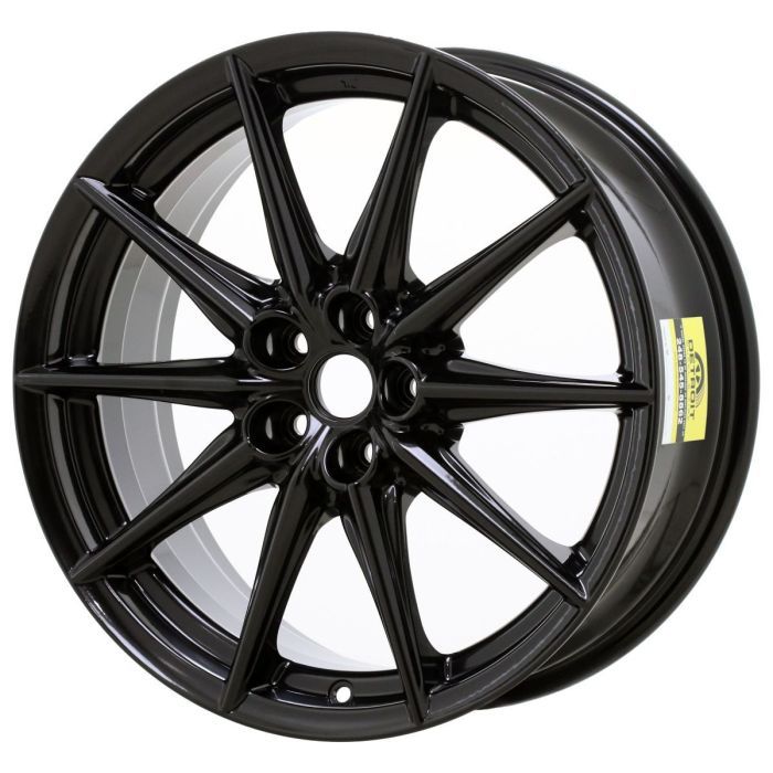 Toyota GR86 Wheel Rim Gloss Black 68890 Stock Factory OEM Replacement