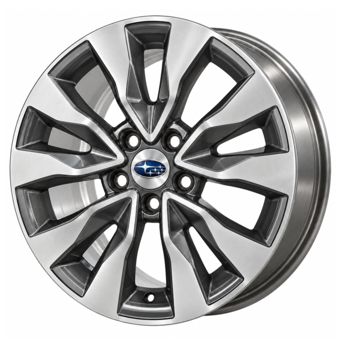 Subaru Outback Wheel Rim Machined Grey 68902 Stock Factory OEM Replacement