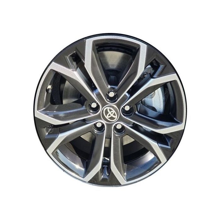 Toyota Sienna Wheel Rim Silver Charcoal Clad 69167-SCSCSC-A Stock Factory OEM Replacement