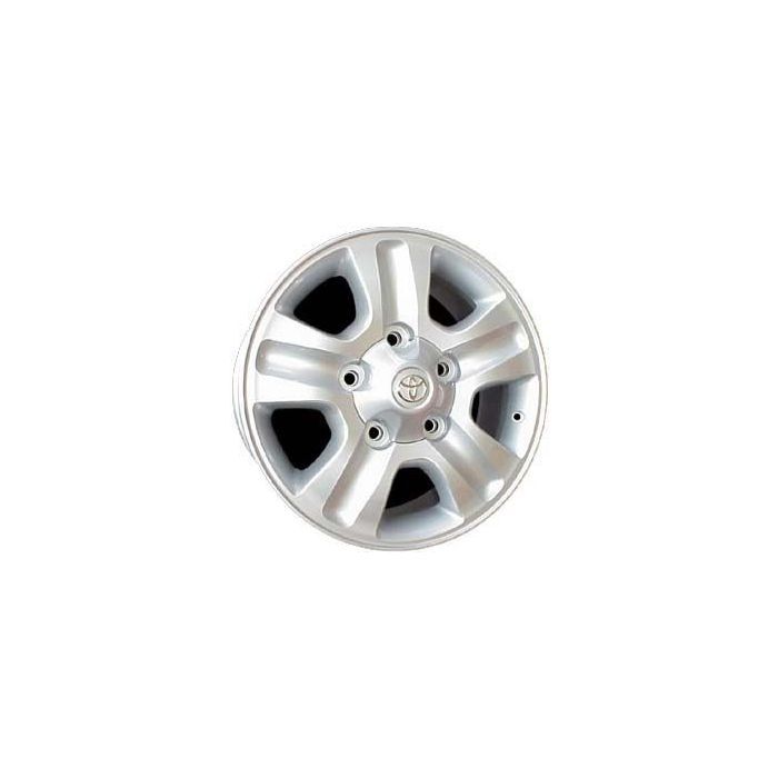 Toyota Land Cruiser Wheel Rim Machined Silver 69436 Stock Factory OEM Replacement