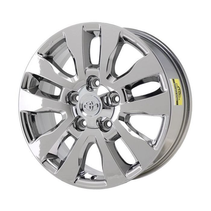 Toyota Sequoia Wheel Rim PVD Bright Chrome 69533 Stock Factory OEM Replacement
