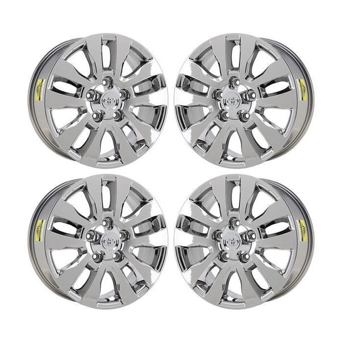 Toyota Sequoia Wheel Rim PVD Bright Chrome 69533 Stock Factory OEM Replacement