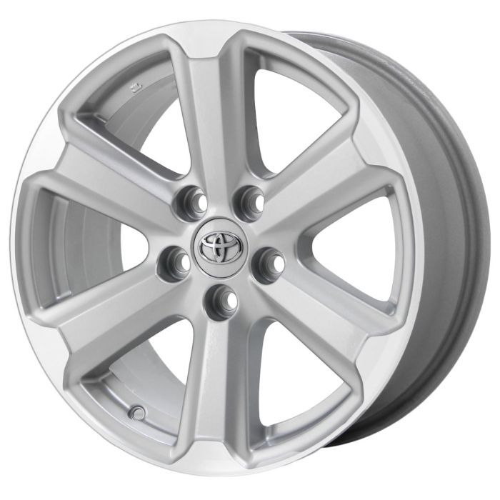 Toyota Highlander Wheel Rim Machined Silver 69534 Stock Factory OEM Replacement