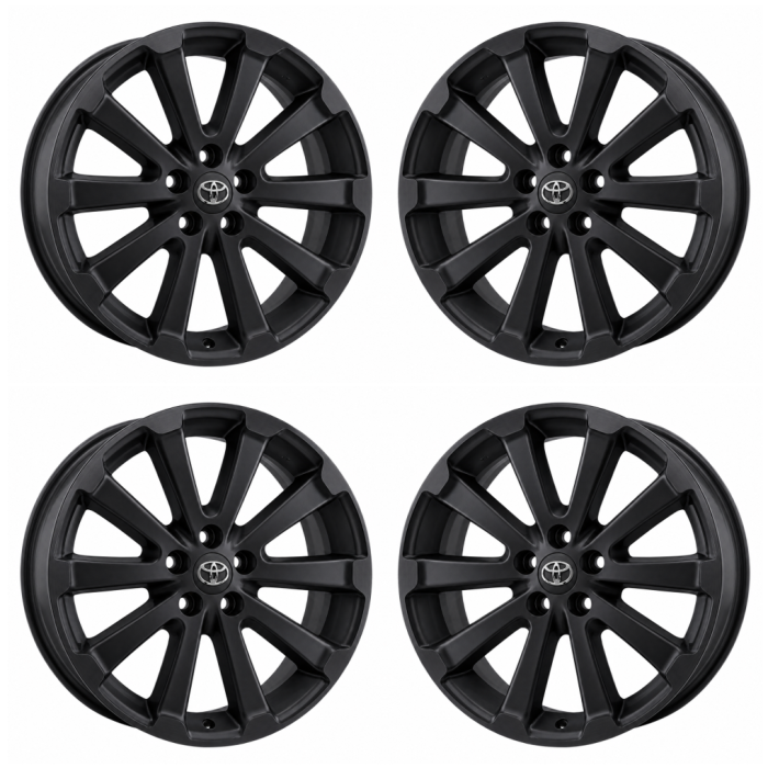 Toyota Venza Outright Wheels Set of 4-Outright Rims Set of 4 Satin Black 69557