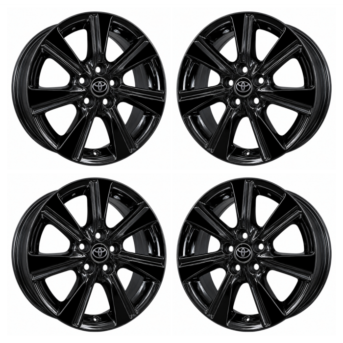 Toyota Highlander Exchange Wheels Set of 4-Exchange Rims Set of 4 Gloss Black 69580
