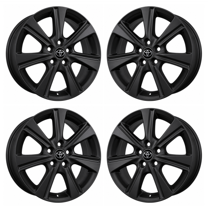 Toyota Highlander Exchange Wheels Set of 4-Exchange Rims Set of 4 Satin Black 69580
