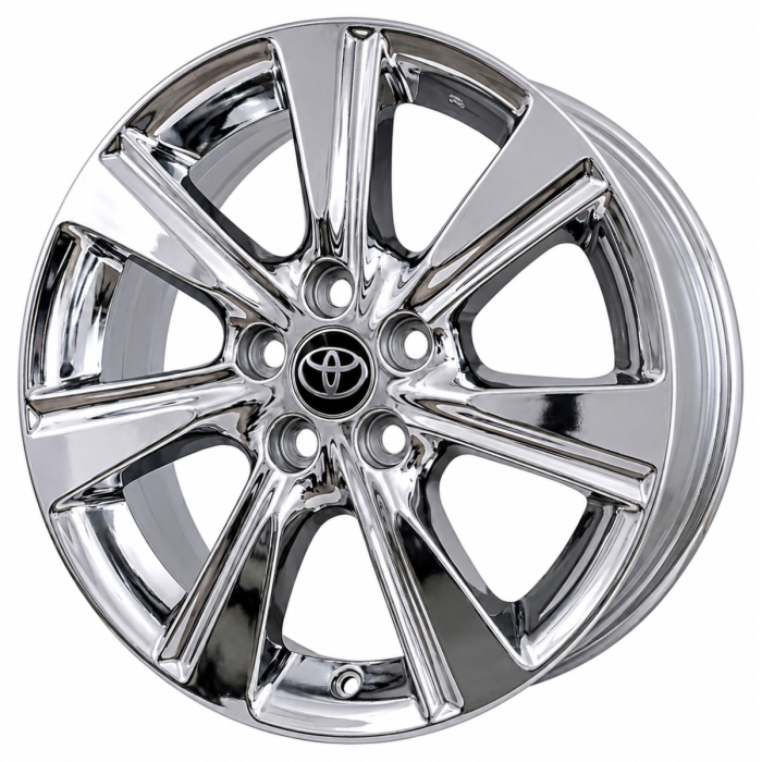 Toyota Highlander Wheel Rim PVD Bright Chrome 69580 Stock Factory OEM Replacement