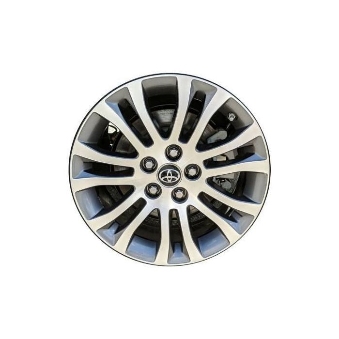Toyota Sienna Wheel Rim Machined Grey 69581 Stock Factory OEM Replacement