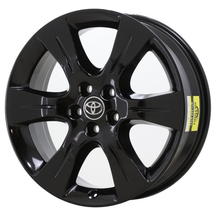Toyota Sienna Wheel Rim Gloss Black 69582 Stock Factory OEM Replacement