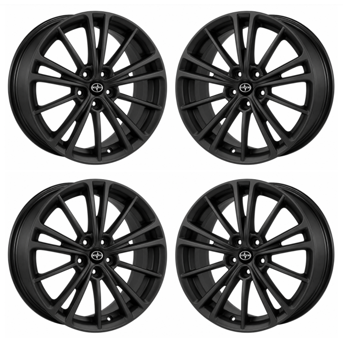 Scion FR-S Exchange Wheels Set of 4-Exchange Rims Set of 4 Satin Black 69621