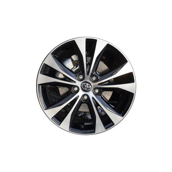 Toyota Rav4 Wheel Rim Machined Black 69628 Stock Factory OEM Replacement