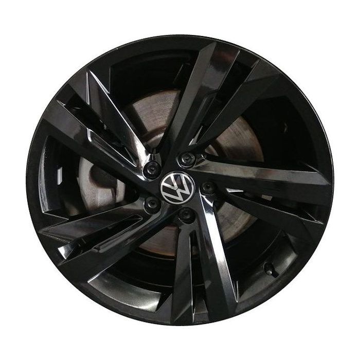 Volkswagen Tiguan Wheel Rim Gloss Black 69686 Stock Factory OEM Replacement