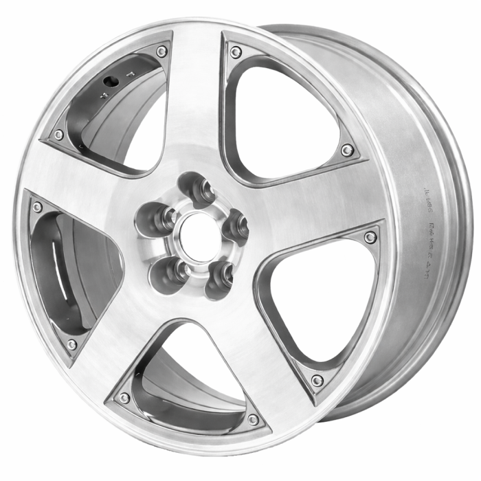 Volkswagen Golf Wheel Rim Machined Grey 69758 Stock Factory OEM Replacement
