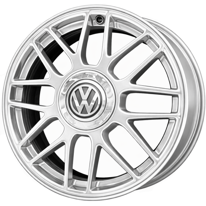 Volkswagen Jetta Wheel Rim Hyper Silver 69806 Stock Factory OEM Replacement