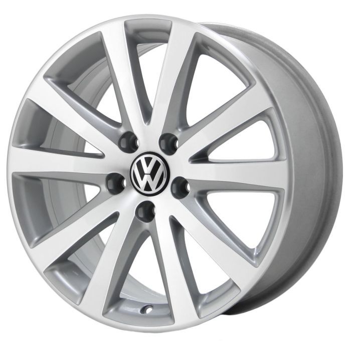 Volkswagen Eos Wheel Rim Machined Silver 69828 Stock Factory OEM Replacement