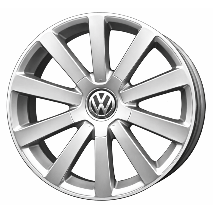 Volkswagen Golf Wheel Rim Machined Lip Silver 69857 Stock Factory OEM Replacement