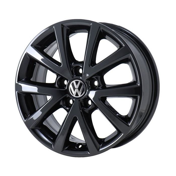 Volkswagen Jetta Wheel Rim PVD Black Chrome 69897 Stock Factory OEM Replacement