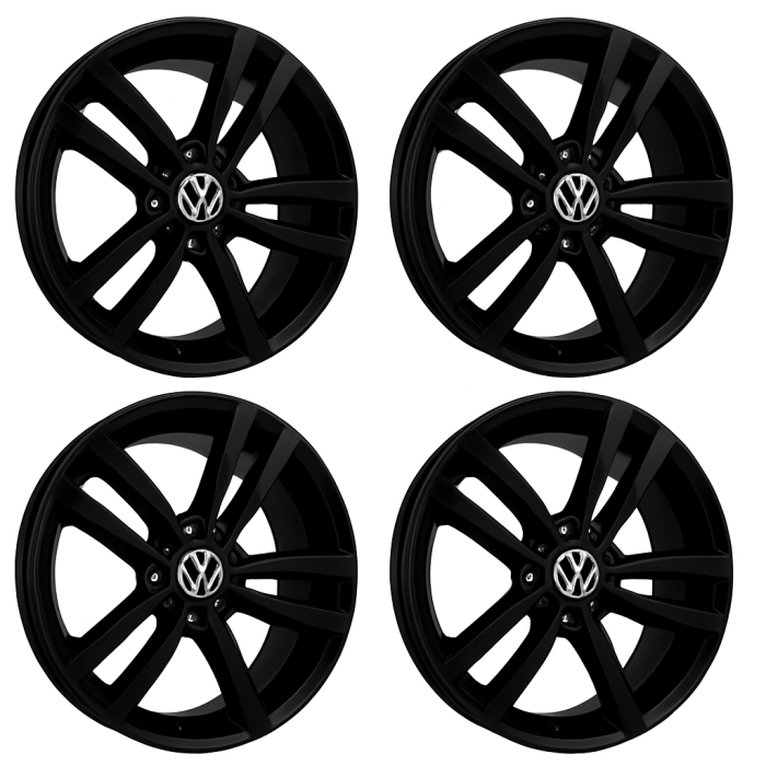 Volkswagen Touareg Exchange Wheels Set of 4-Exchange Rims Set of 4 Gloss Black 69917
