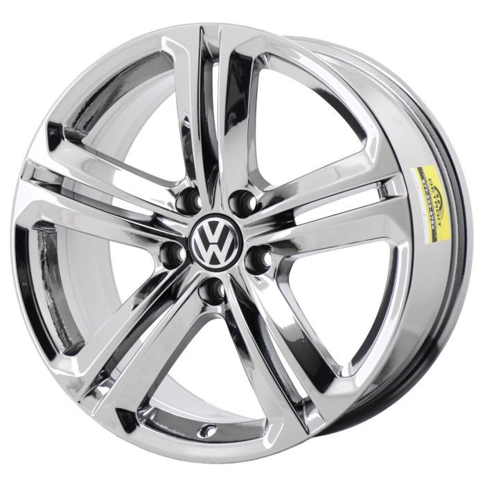 Volkswagen CC Wheel Rim PVD Bright Chrome 69924 Stock Factory OEM Replacement