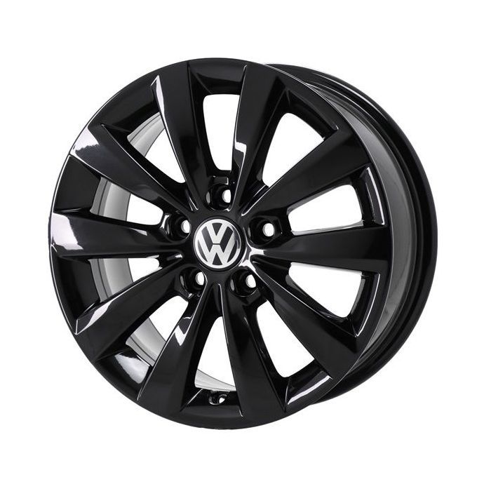 Volkswagen Beetle Wheel Rim Gloss Black 69927 Stock Factory OEM Replacement