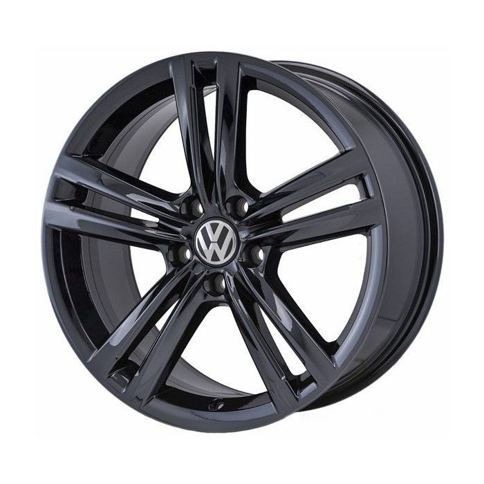 Volkswagen Passat Wheel Rim PVD Black Chrome 69929 Stock Factory OEM Replacement