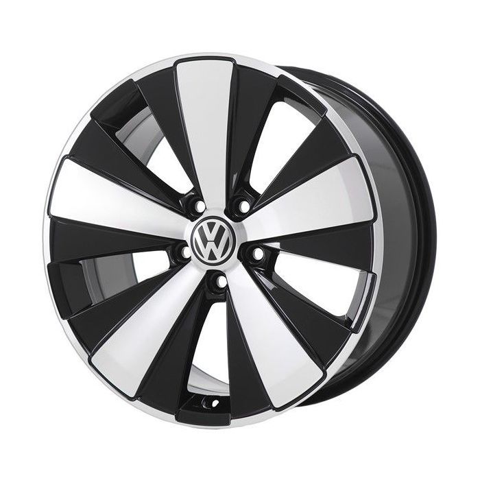 Volkswagen Beetle Wheel Rim Machined Black 69930 Stock Factory OEM Replacement