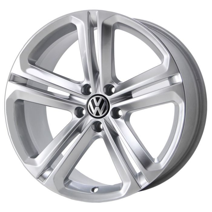 Volkswagen Tiguan Wheel Rim Hyper Silver 69935 Stock Factory OEM Replacement