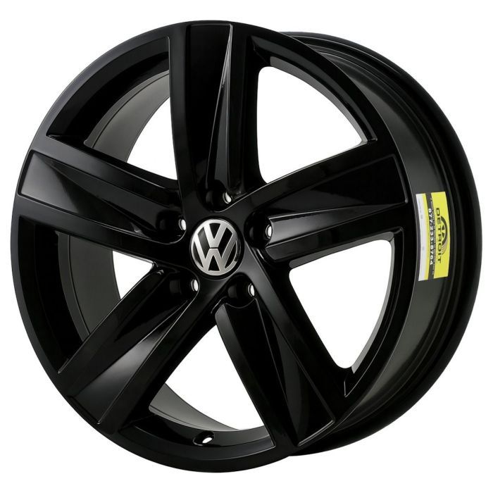 Volkswagen CC Wheel Rim Gloss Black 69951 Stock Factory OEM Replacement