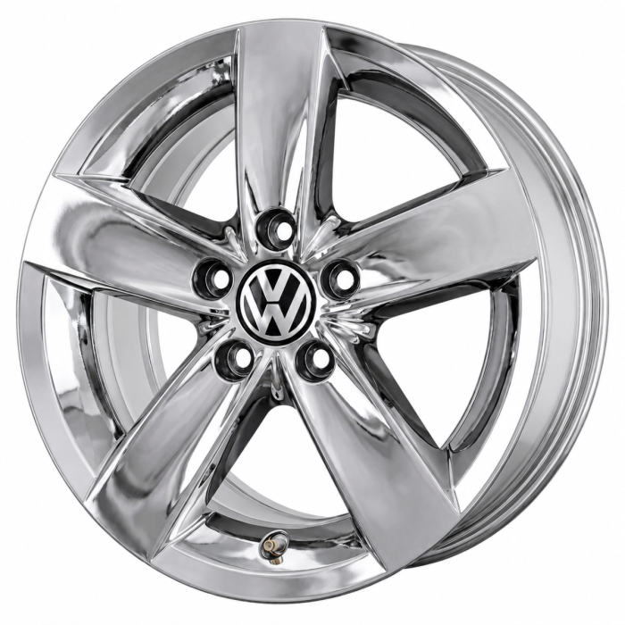 Volkswagen Jetta Wheel Rim PVD Bright Chrome 69957 Stock Factory OEM Replacement