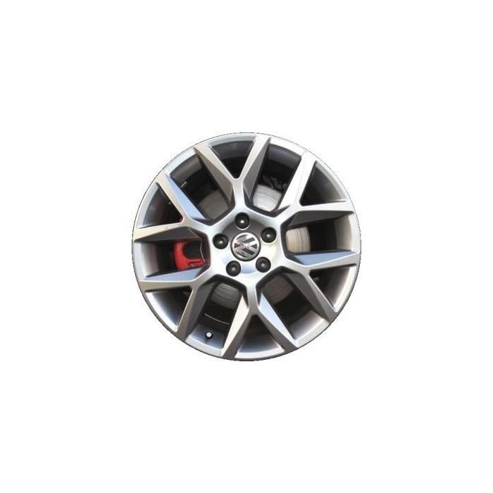 Volkswagen Golf Wheel Rim Hyper Silver 69962 Stock Factory OEM Replacement