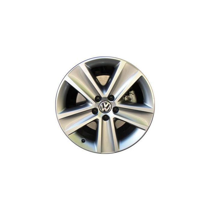Volkswagen Passat Wheel Rim Machined Grey 69967 Stock Factory OEM Replacement